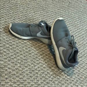 Grey Nike shoes size 8